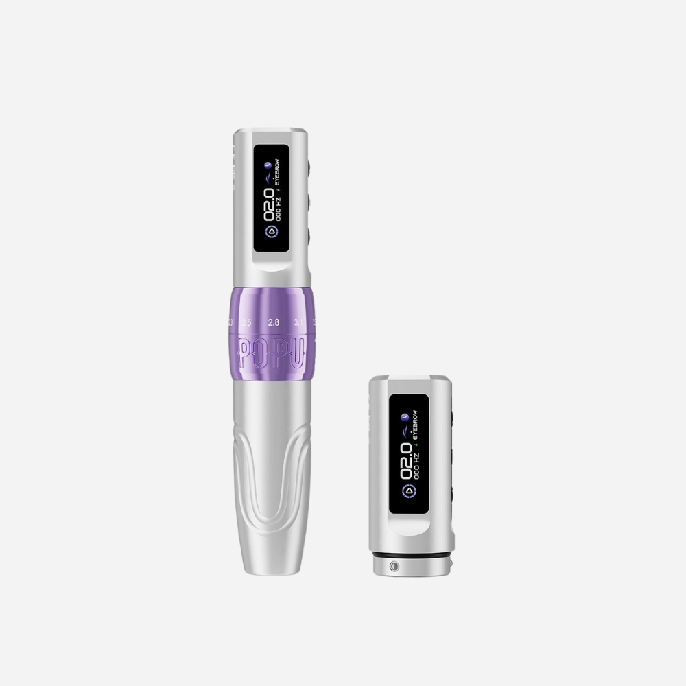 POPU MINI DIVA Pro Adjustable Stroke Wireless PMU Machine - 2.0–3.5mm