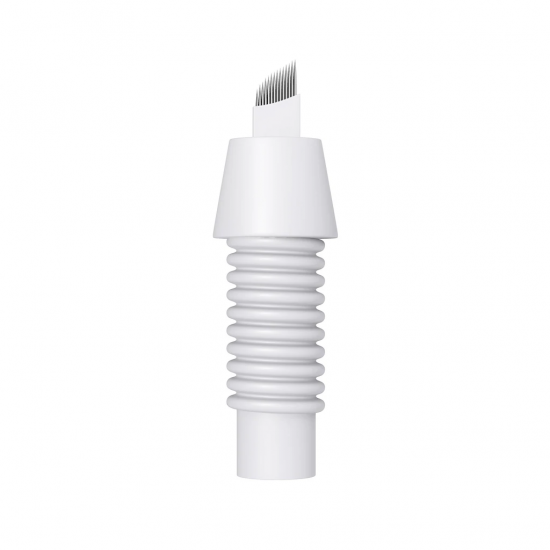 14 Prong,L 7mm,Slanted Threaded Screw-On Needle 30/box – PMU Medical Device